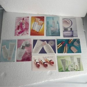 Mary Kay postcards bundle vintage skincare cosmetics products business supplies